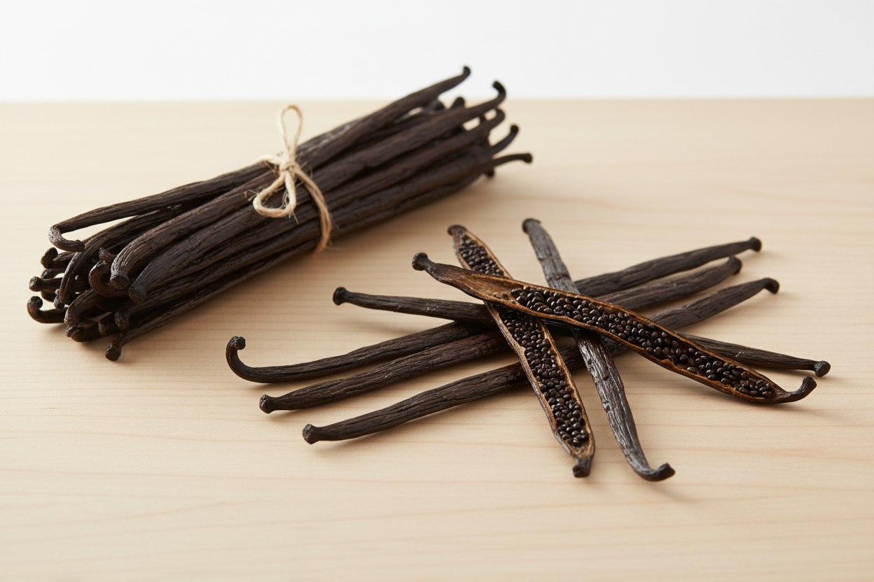 Premium Vanilla Beans Product Photo